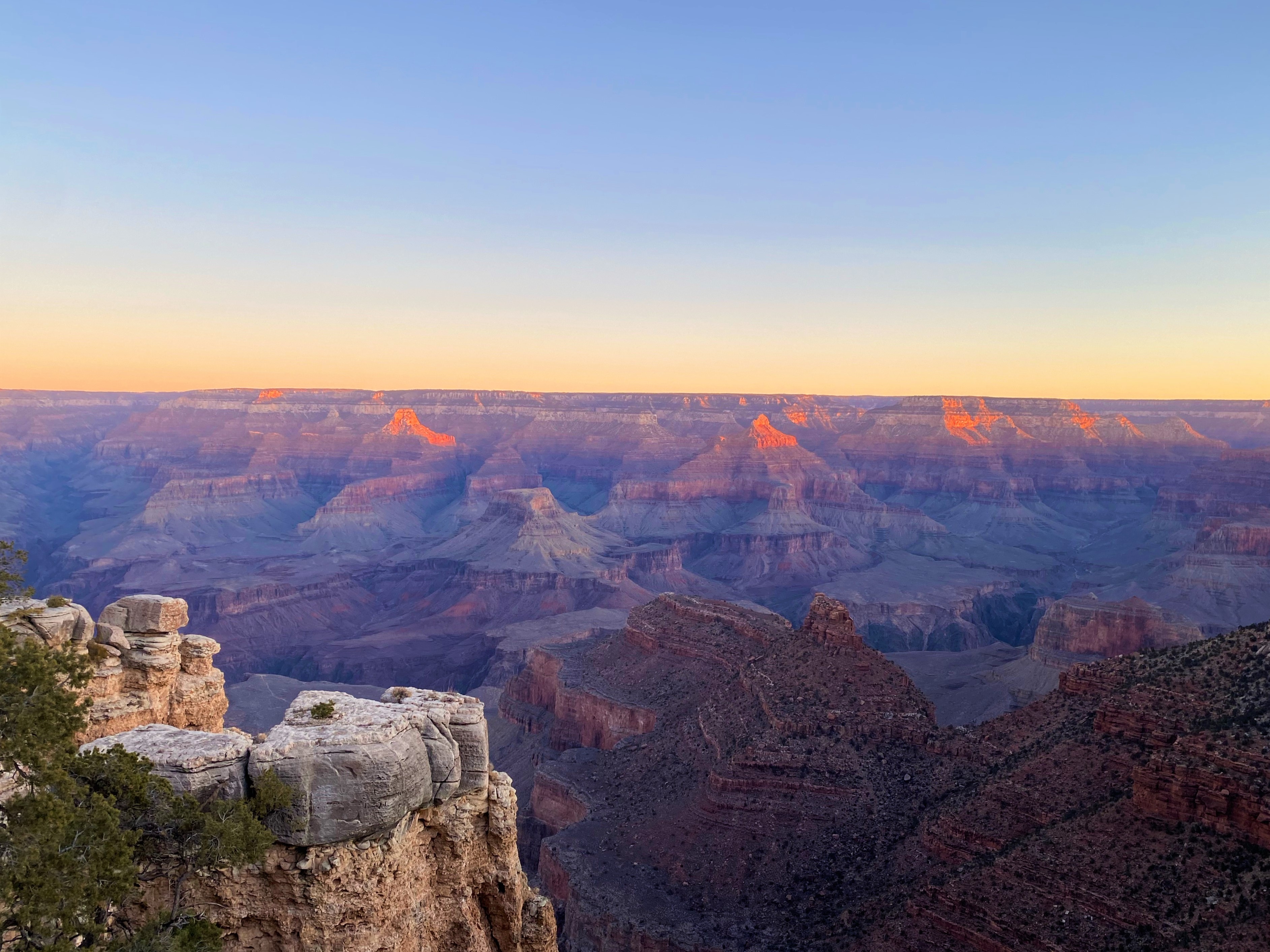 View of the Grand Canyon 