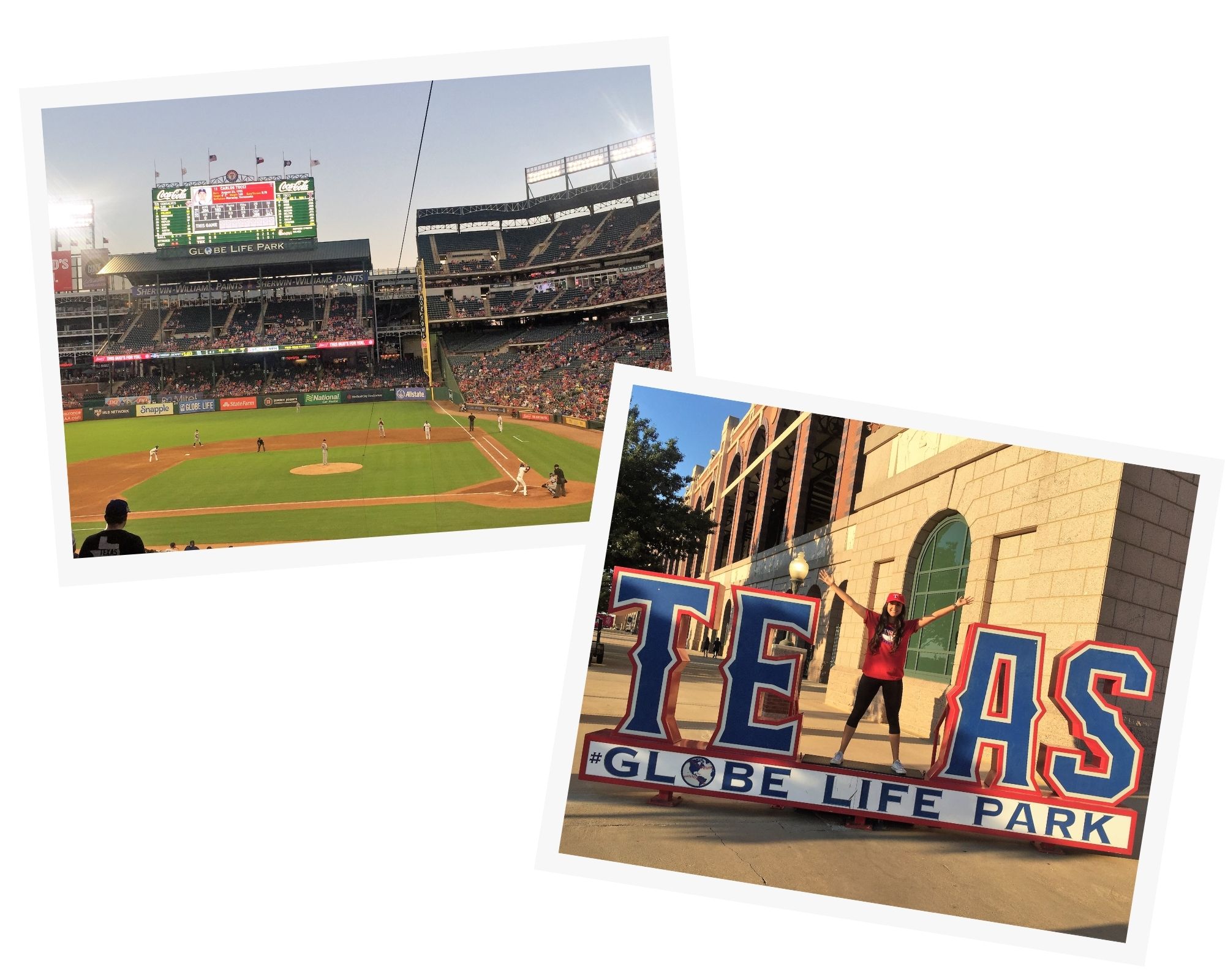 Globe Life Park baseball stadium 