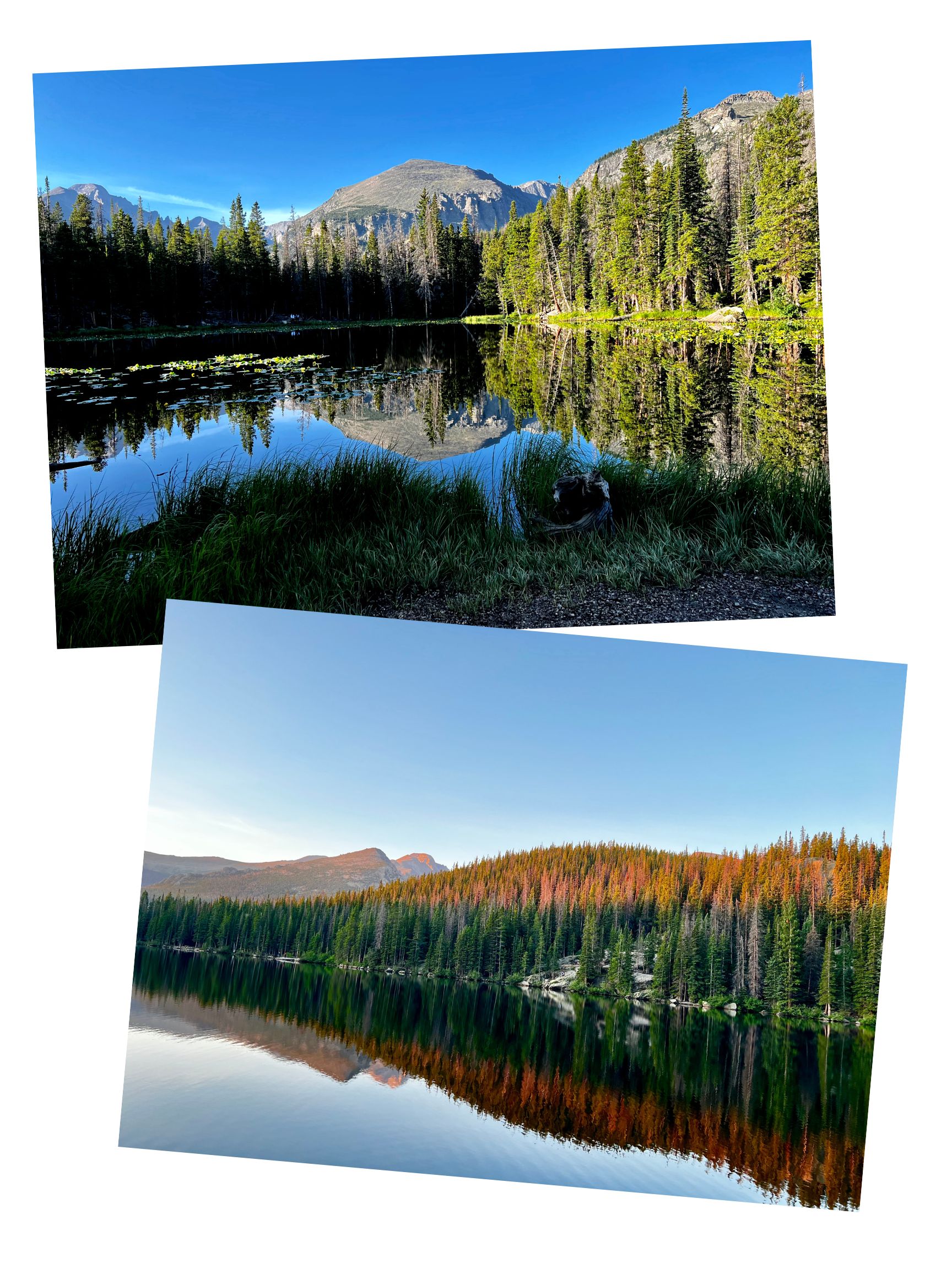 lakes in rocky mountain national park