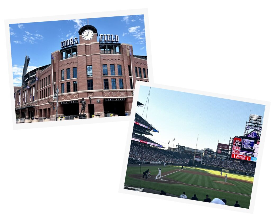 Coors Field baseball stadium 