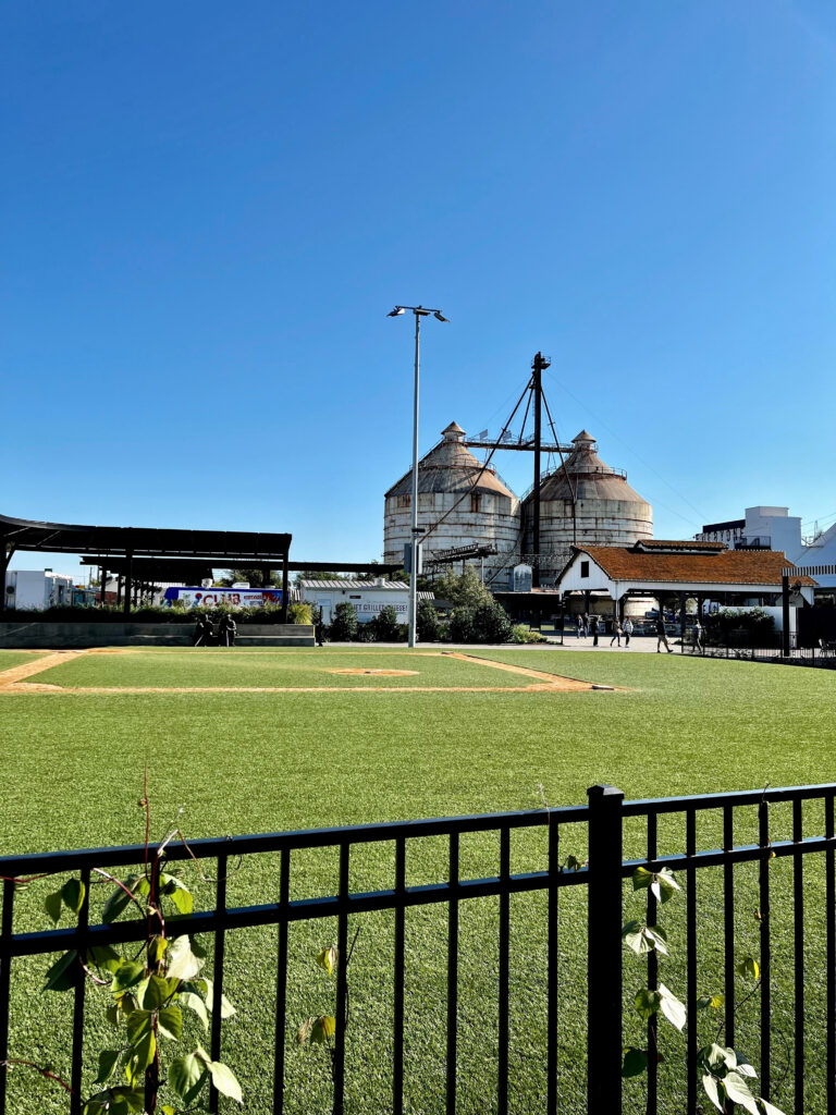 a wiffle ball field