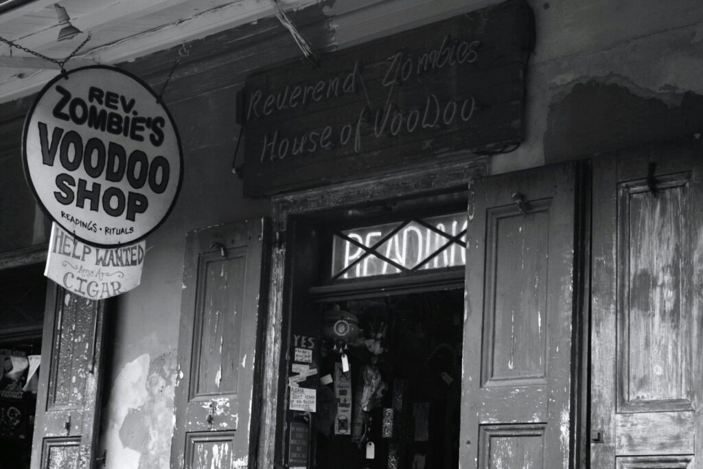 a voodoo shop